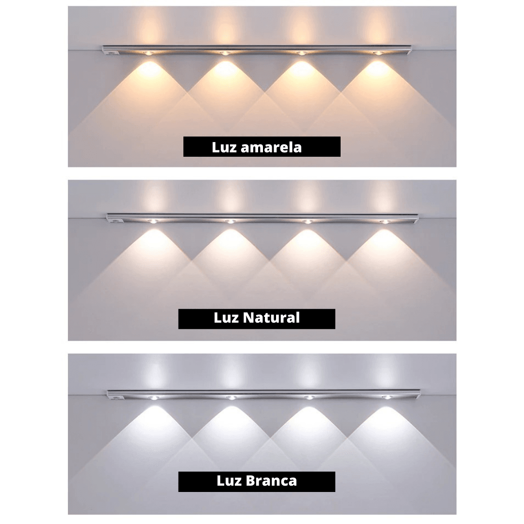 Luminária com sensor Presença LED PRO AMARO™ + Brinde exclusivo surpresa