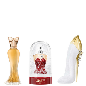 PROMOÇÃO COMPRE 1 LEVE 3 - Jean Paul Gaultier, Good Girl Sparkling e Gold Rush - Oferta De Black Friday - 100ml Cada