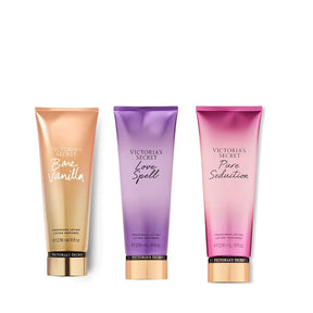 Promoção Compre 1 leve 3 - Creme Hidratante Victoria's Secret, Bare Vanilla, Love Spell, Pure seduction - 250ml Cada