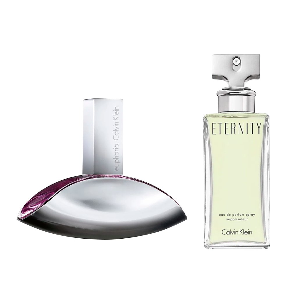 Combo de Perfumes CK Euphoria e CK Eternity