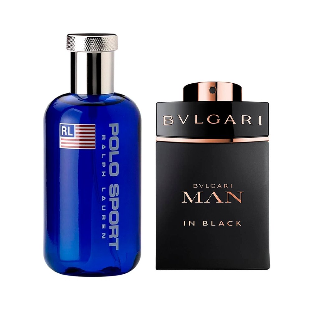 Combo de Perfumes Polo Sport e Bvlgari MAN in Black