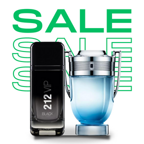 Combo de Perfumes Masculinos - 212 VIP Black e Invictus Paco Rabanne - COMPRE 1 LEVE 2